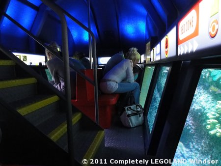 Inside one of the subs