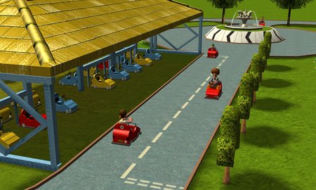 CLICK ME! LEGOLAND's Driving School
is now available here on CLLW, recreated in RCT3!