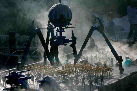 Promotional image for the new indoors Star Wars Miniland